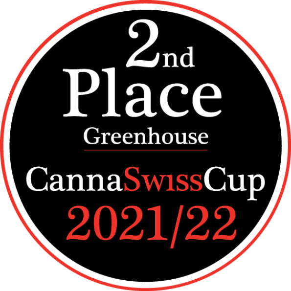 2nd Place Greenhouse CannaSwissCup 2021/22